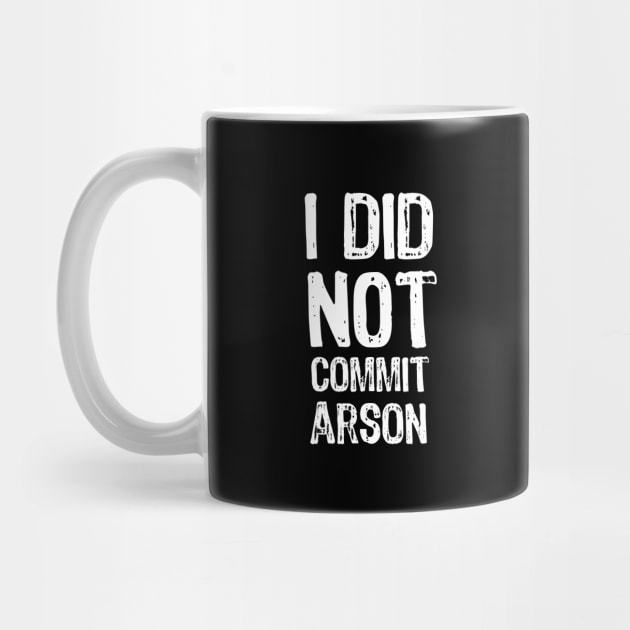 I did not commit arson by Yasna